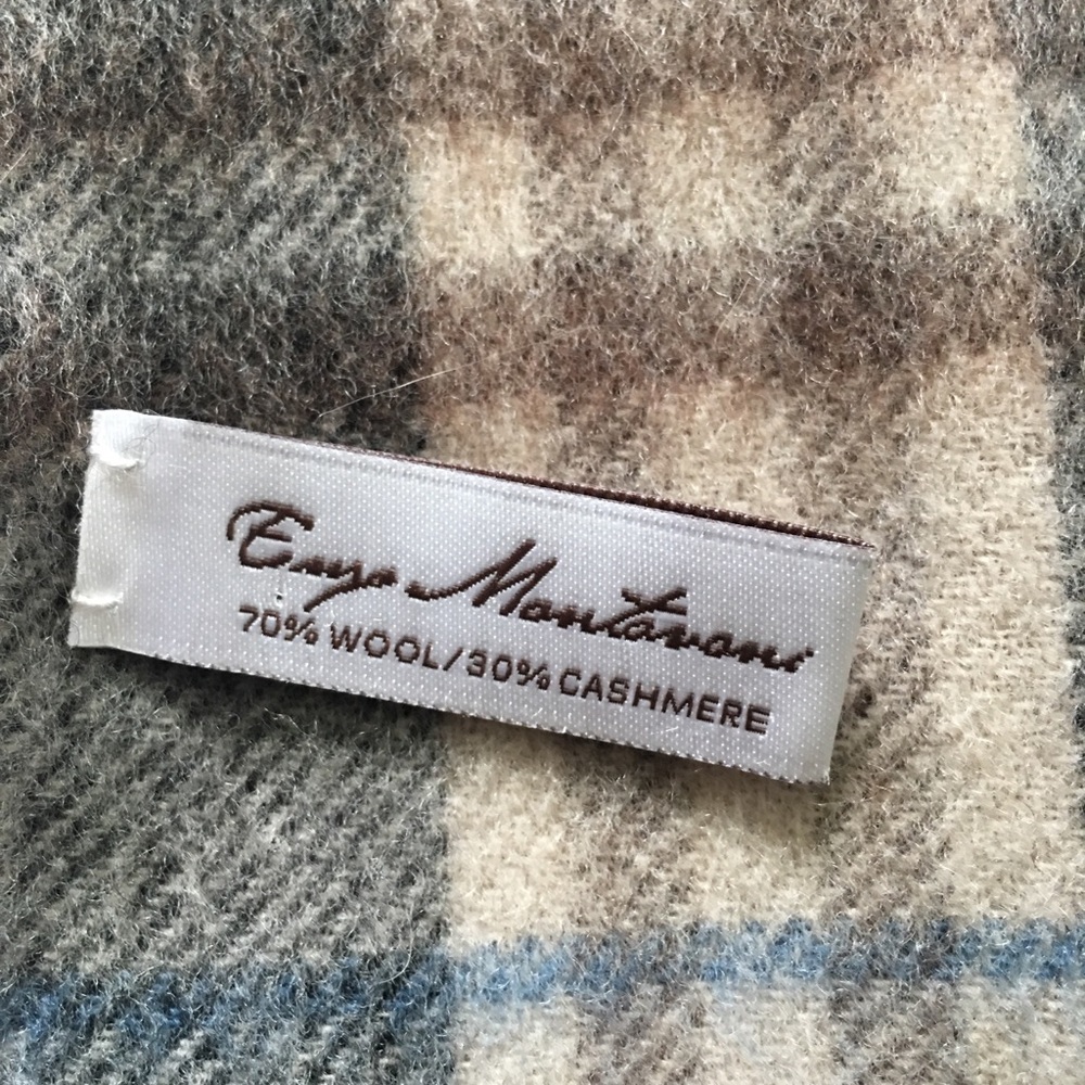 Wool/cashmere Scarf unisex - Picture 3 of 7